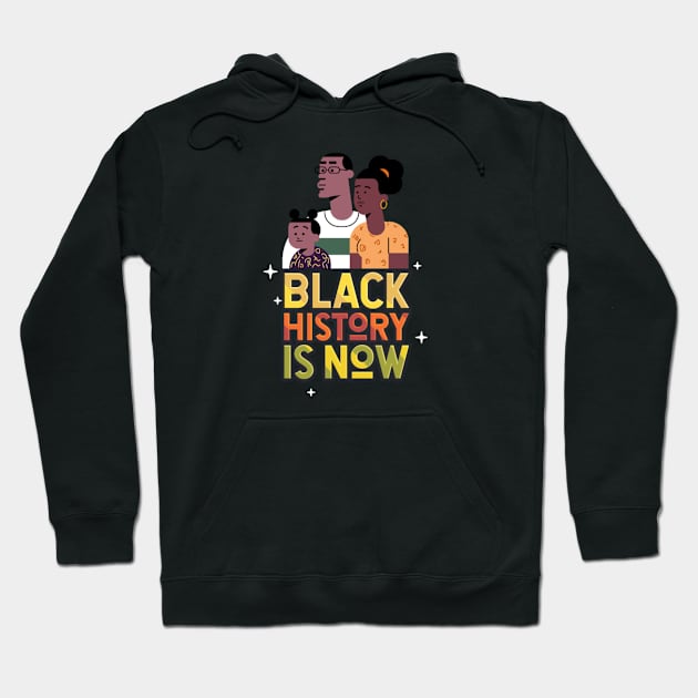 Black history month t-shirt Hoodie by cuttar